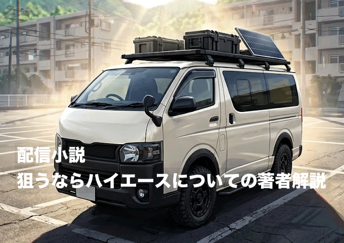 第1話 狙うならハイエースについての著者解説